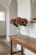 Faux Dusty Pink Hydrangea Flower - The Irish Country Home