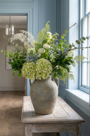 Faux Foraged Greens & Adonis Vase