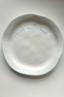 Statement Plate - 'I tried really hard'