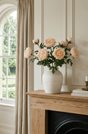 Faux Fluffy Light Pink Ranunculus Spray - The Irish Country Home
