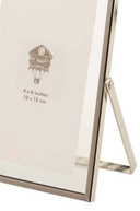 Silver Metal Photo Frame 4x6 Inch