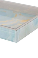 Glass Tray Foil Print 26x18x3 cm_298077