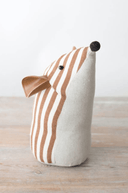 Brown Striped Mouse Doorstop 26cm - The Irish Country Home
