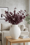 Faux Burgundy Eucalyptus Spray 90cm - The Irish Country Home