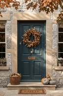 Autumn Daisy & Berry Wreath 60cm - The Irish Country Home