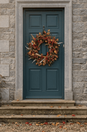 Autumn Daisy & Berry Wreath 60cm - The Irish Country Home