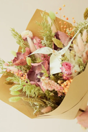 Dried Pink Elegance Bouquet