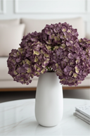 Faux Dried Purple Hydrangea Stem