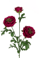 Faux Fluffy Beauty Ranunculus Spray - The Irish Country Home