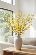 Faux Forsythia Spray Yellow