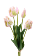 Faux Fresh Touch Tulip Bunch Pink