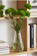 Faux Green Dianthus Spray