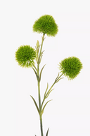 Faux Green Dianthus Spray