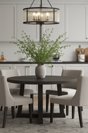 Faux Green Leaf Branch