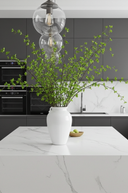 Faux Green Leaf Branch