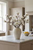 Faux Magnolia Stelata Spray White