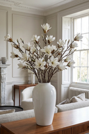 Faux Magnolia Stelata Spray White