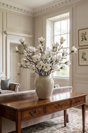 Faux Magnolia Stelata Spray White
