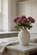 Faux Mauve Scarlett Rose 62cm