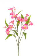 Faux Pink Alstroemeria Spray