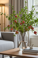 Faux Pomegranate Branch