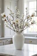 Faux Spring Blossoms Arrangement