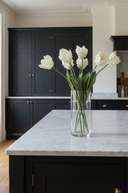 Faux White Parrot Tulip Bunch