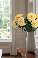 Faux Yellow Garden Rose