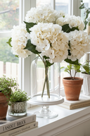 Faux Cream Balmoral Hydrangea