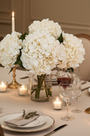 Faux Cream Balmoral Hydrangea