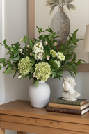 Faux Green Elegance Arrangment