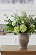 Faux Foraged Greens Arrangement