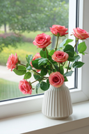 Faux Fresh Touch Rose Dark Pink