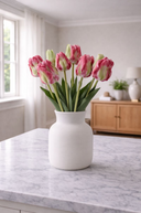 Faux Fresh Touch Tulip Bunch Mauve
