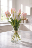 Faux Fresh Touch Tulip Bunch Pink