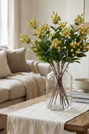 Faux Green Hypericum Berries