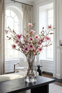 Faux Magnolia Spray Pink