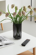 Faux Violet and Green Fritillaria Stem