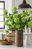 Faux Vivid Green Viburnum Spray