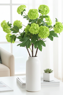 Faux Vivid Green Viburnum Spray