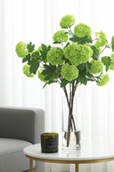 Faux Vivid Green Viburnum Spray