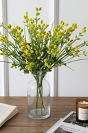 Faux Yellow Wildflower Grass