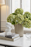 Faux Green Dried Hydrangea Stem