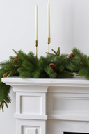 Mixed Fir Garland with Cones 180 cm