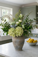 Faux Foraged Greens Arrangement