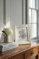 Ivory Beaded Photo Frame 8x10