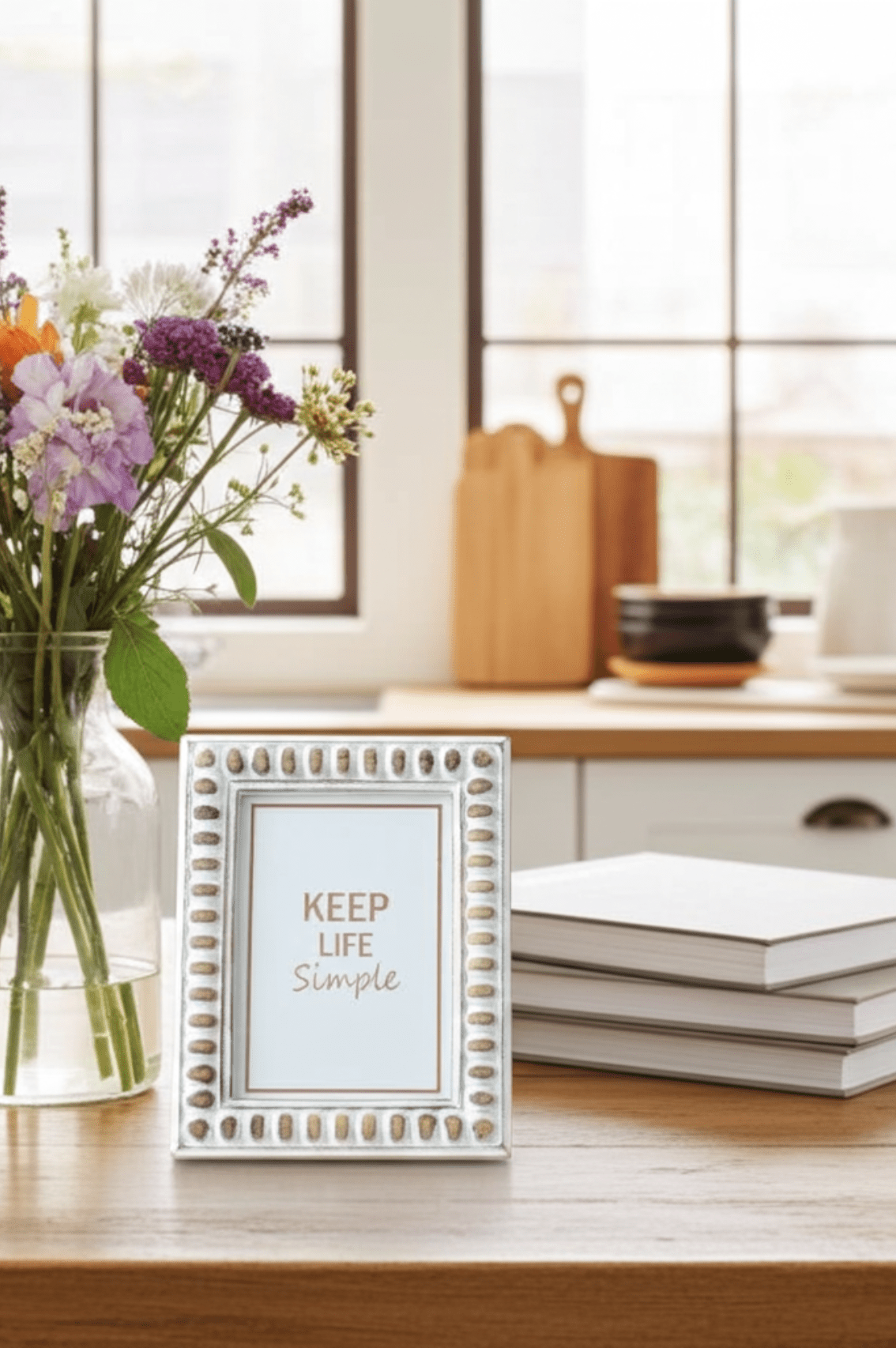 Keep Life Simple Picture Frame – The Irish Country Home