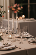 MÆGEN Twist Taper Candles - 3 Pack - Ice White