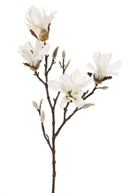 Faux Magnolia Stelata Spray White