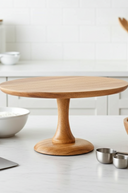 Mango Wood Cake Plate 30cm